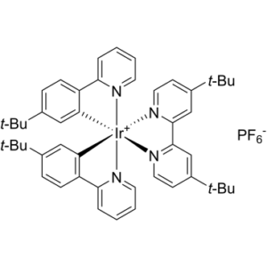 [2,2′-Bis(4-tertbutylpyridine)]bis[2-(4-tertbutylphenyl) pyridine] iridium(III)hexafluorophosphate