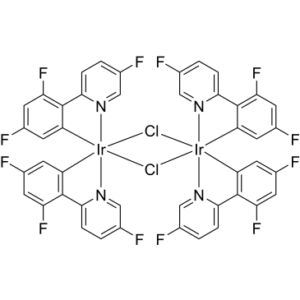 Di-μ-chlorotetrakis[3,5-difluoro-2-(5-fluoro-2-pyridinyl-κN)phenyl-κC]diiridium