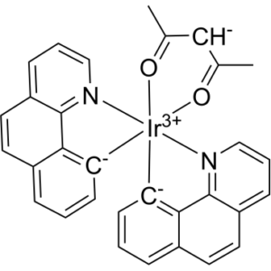 Bis(2-benzo[h]quinoline-c2,n’)(acetylacetonato)iridium(iii)