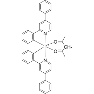 (2,4-Pentanedionato-κO2,κO4)bis[2-(4-phenyl-2-pyridinyl-κN)phenyl-κC]iridium