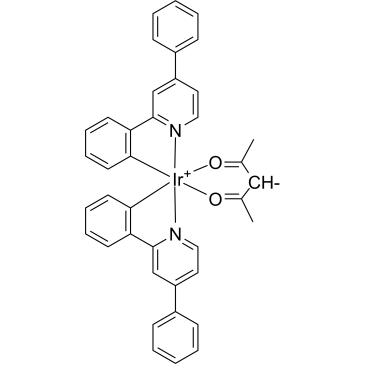 (2,4-Pentanedionato-κO2,κO4)bis[2-(4-phenyl-2-pyridinyl-κN)phenyl-κC]iridium