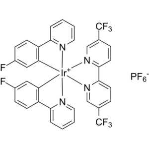 Bis[2-(4-difluorophenyl)pyridine][5,5′-bis(trifluoromethyl)-2,2′-bipyridine] Iridium(III) hexafluorophosphate