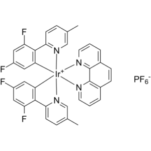 Iridium-(1,10-phenanthroline-κN1,κN10)bis[3,5-difluoro-2-(5-methyl-2-pyridinyl-κN)phenyl-κC]-hexafluorophosphate