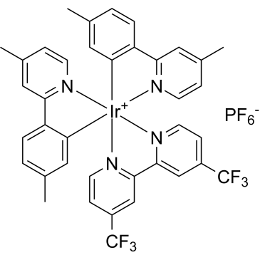 Iridium(1+),[4,4′-bis(trifluoromethyl)-2,2′-bipyridine-κN1,κN1′]bis[5-methyl-2-(4-methyl-2-pyridinyl-κN)phenyl-κC]-,(OC-6-32)-,hexafluorophosphate(1-) 1:1