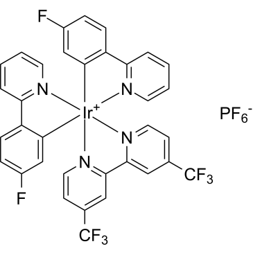 Bis[2-(4-difluorophenyl)pyridine][4,4′-bis(trifluoromethyl)-2,2′-bipyridine] Iridium(III) hexafluorophosphate