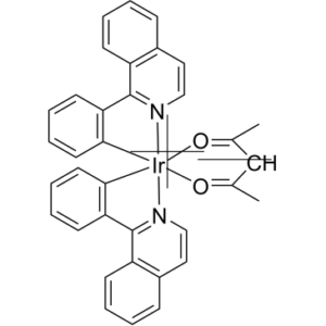 Bis[2-(1-isoquinolinyl-N)phenyl-C](2,4-pentanedionato-O2,O4)iridium(III)
