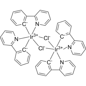 Dichlorotetrakis(2-(2-pyridinyl)phenyl)diiridium(III)
