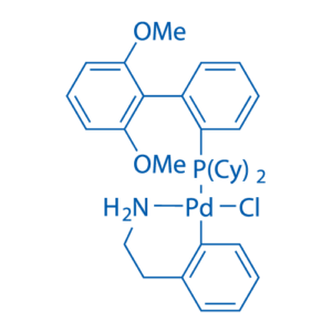 Chloro(2-dicyclohexylphosphino-2′,6′-dimethoxy-1,1′-biphenyl)[2-(2-aminoethylphenyl)]palladium(II)