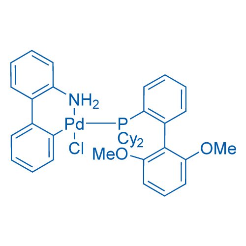 Chloro(2-dicyclohexylphosphino-2′,6′-dimethoxy-1,1′-biphenyl)(2′-amino-1,1′-biphenyl-2-yl)palladium(II)
