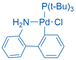 Chloro[(tri-tert-butylphosphine)-2-(2-aminobiphenyl)] palladium(II)