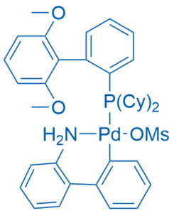 (2-Dicyclohexylphosphino-2′,6′-dimethoxybiphenyl)[2-(2′-amino-1,1′-biphenyl)]palladium(II) methanesulfonate