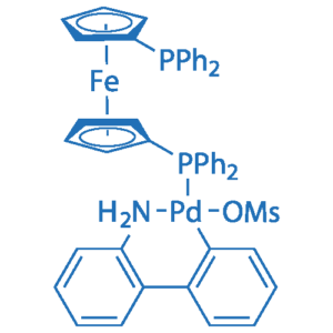 Methanesulfonato[1,1′-bis(diphenylphosphino)ferrocene)](2′-amino-1,1′-biphenyl-2-yl)palladium(II)