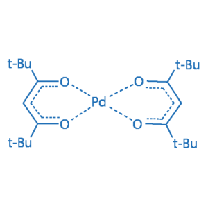 Bis(2,2′,6,6′-tetramethylheptanedionato) palladium(II)