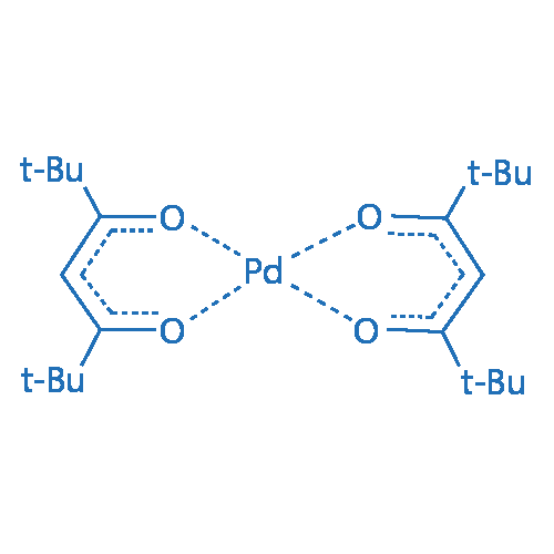 Bis(2,2′,6,6′-tetramethylheptanedionato) palladium(II)