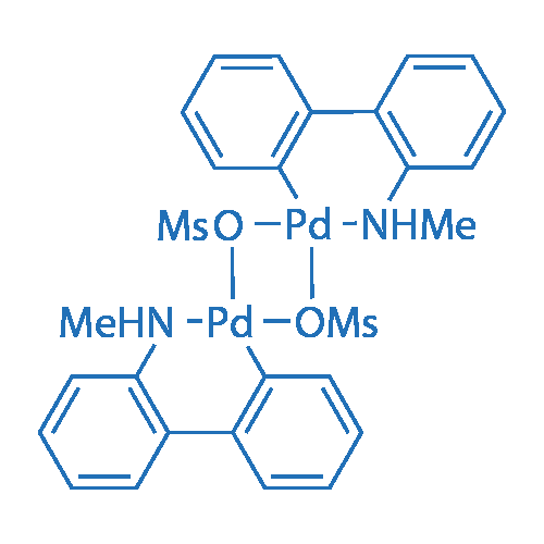 (2′-Methylamino-1,1′-biphenyl-2-yl)methanesulfonatopalladium(II) dimer