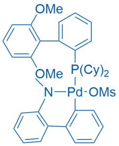 Methanesulfonato(2-dicyclohexylphosphino-2′,6′-dimethoxy-1,1′-biphenyl)(2′-methylamino-1,1′-biphenyl-2-yl)palladium(II)