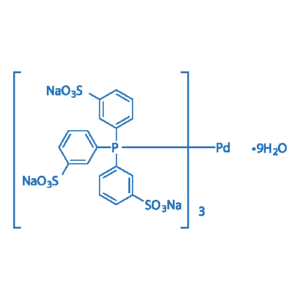 Tris(3,3′,3”-phosphinidynetris(benzenesulfonato)palladium(0) nonasodium salt nonahydrate