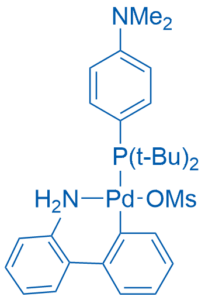 Methanesulfonato{[4-(N,N-dimethylamino)phenyl]di-t-butylphosphino}(2′-amino-1,1′-biphenyl-2-yl)palladium(II)