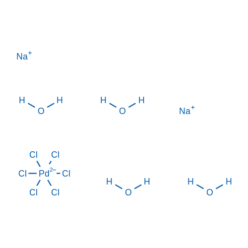 Sodium hexachloropalladate(IV) tetrahydrate