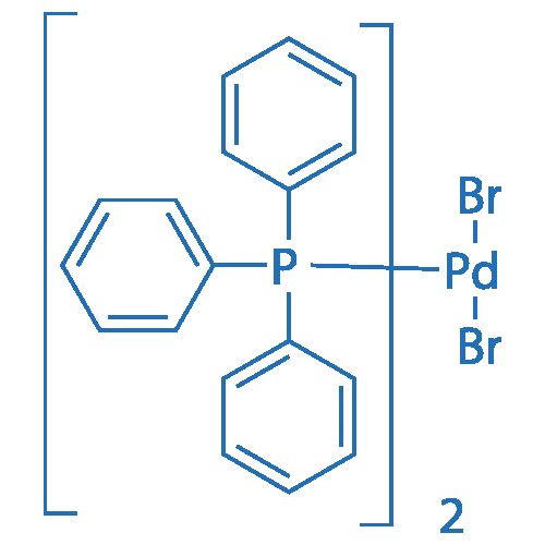 trans-Dibromobis(triphenylphosphine)palladium(II)
