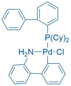 Chloro(2-dicyclohexylphosphino-1,1-biphenyl)[2-(2-amino-1,1-biphenyl)]palladium(II)