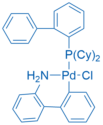 Chloro(2-dicyclohexylphosphino-1,1-biphenyl)[2-(2-amino-1,1-biphenyl)]palladium(II)