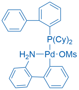 [2′-(Amino-κN)[1,1′-biphenyl]-2-yl-κC]([1,1′-biphenyl]-2-yldicyclohexylphosphine)(methanesulfonato-κO)palladium