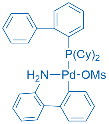 [2′-(Amino-κN)[1,1′-biphenyl]-2-yl-κC]([1,1′-biphenyl]-2-yldicyclohexylphosphine)(methanesulfonato-κO)palladium
