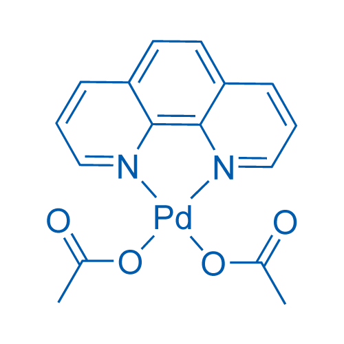 Diacetato(1,10-phenanthroline) palladium(II)