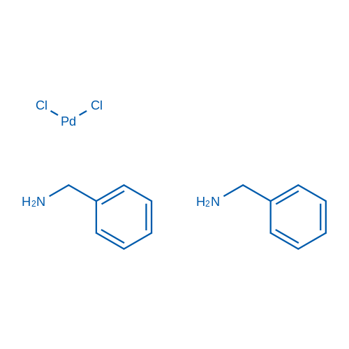 Dichlorobis(benzylamine) palladium(II)