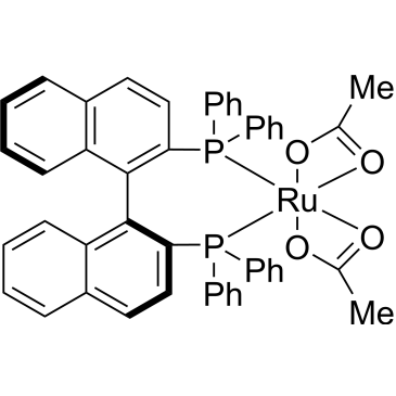 (OC-6-22)-Bis(acetato-κO,κO’)[1,1′-(1S)-[1,1′-binaphthalene]-2,2′-diylbis[1,1-diphenylphosphine-κP]]ruthenium