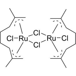 Dichlorodi-μ-chlorobis[(1,2,3,6,7,8-η-2,7-dimethyl-2,6-octadiene-1,8-diyl]diruthenium(IV)