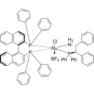 Chloro[(R)-2,2′-bis(diphenylphosphino)-1,1′-binaphthyl][(1R,2R)-2-(diphenylphosphino)-1,2-diphenylethanamine]ruthenium(II) tetrafluoroborate