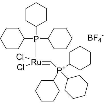 Dichloro(PCy3)[(tricyclohexylphosphoranyl)methylidene]Ru tetrafluoroborate