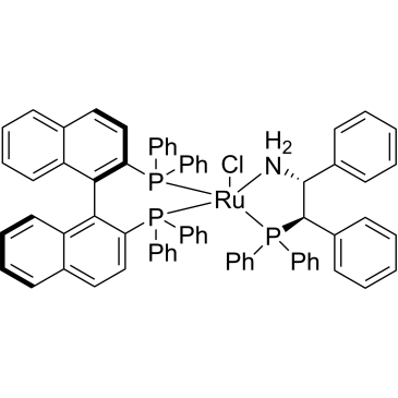 Chloro[(R)-2,2′-bis(diphenylphosphino)-1,1′-binaphthyl)][(1R,2R)-2-(diphenylphosphino)-1,2-diphenylethanamine]ruthenium(II)