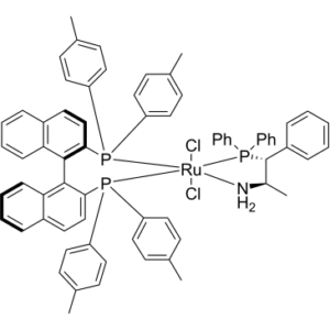 Dichloro{(R)-2,2′-bis[bis(4-methylphenyl)]-1,1′-binaphthyl}[(1R,2R)-2-amino-1-phenylpropyldiphenylphosphine]ruthenium(II)
