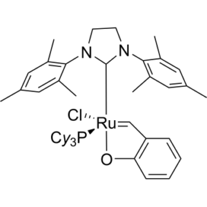 [1,3-Bis(2,4,6-trimethylphenylimidazolidin-2-ylidene)](tricyclohexylphosphine)-(2-oxobenzylidene)ruthenium(II)
