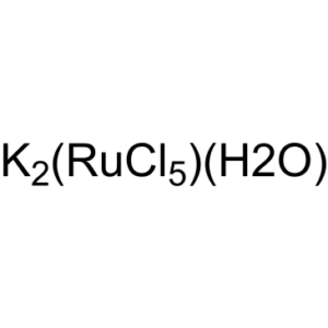 Potassium pentachlororuthenate (III) hydrate