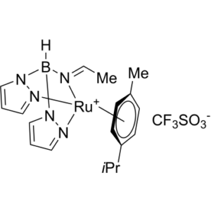 [Bis(pyrazol-1-yl)(acetimino)hydridoborato](p-cymene)ruthenium(II) trifluoromethanesulfonate