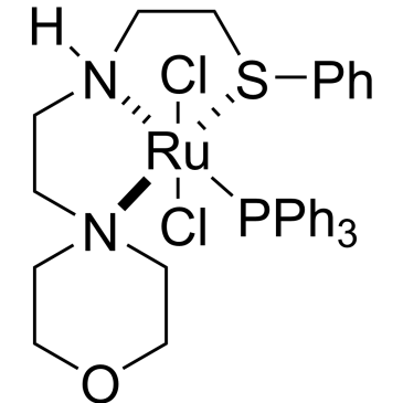 Dichloro[rel-[N(S)]-N-[2-[(R)-phenylthio-κS]ethyl]-4-morpholineethanamine-κNN4,κN4](triphenylphosphine)ruthenium(II)