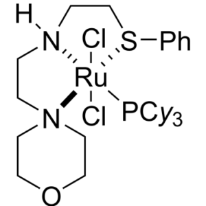 Dichloro[N-[2-(phenylthio-κS)ethyl]-[4-morpholineethanamine-κNN1,κN1](tricyclohexylphosphine)ruthenium(II)