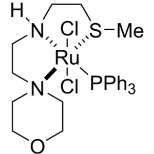 Dichloro[rel-[N(S)]-N-[2-[(R)-methylthio-κS]ethyl]-4-morpholineethanamine-κNN4,κN4](triphenylphosphine)ruthenium(II)