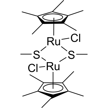 Dichlorobis(μ-methanethioato)bis(pentamethylcyclopentadienyl)diruthenium(III)