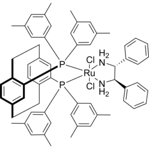 Dichloro[(S)-(+)-4,12-bis(di(3,5-xylyl)phosphino)-[2.2]-paracyclophane][(1R,2R)-(+)-1,2-diphenylethylenediamine]ruthenium(II)