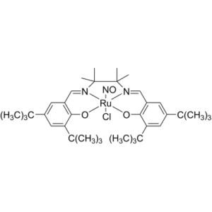 Chloronitrosyl[N,N’-bis(3,5-di-tert-butylsalicylidene)-1,1,2,2-tetramethylethylenediaminato]ruthenium(IV)