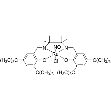 Chloronitrosyl[N,N’-bis(3,5-di-tert-butylsalicylidene)-1,1,2,2-tetramethylethylenediaminato]ruthenium(IV)