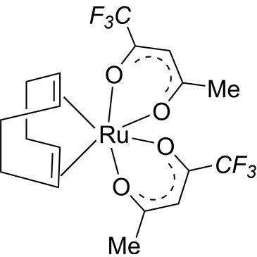 Bis(1,1,1-trifluoro-2,4-pentanedionato)(1,5-cyclooctadiene)ruthenium(II)