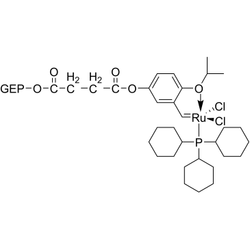 Polyethylene Glycol-bound Ruthenium Carbene Complex