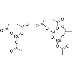 Ruthenium(III) cation heptaacetate