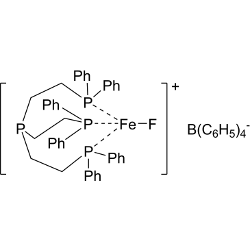 Tris{[2-(diphenylphosphino)ethyl]phosphine}(fluoro)iron(II)tetraphenylborate
